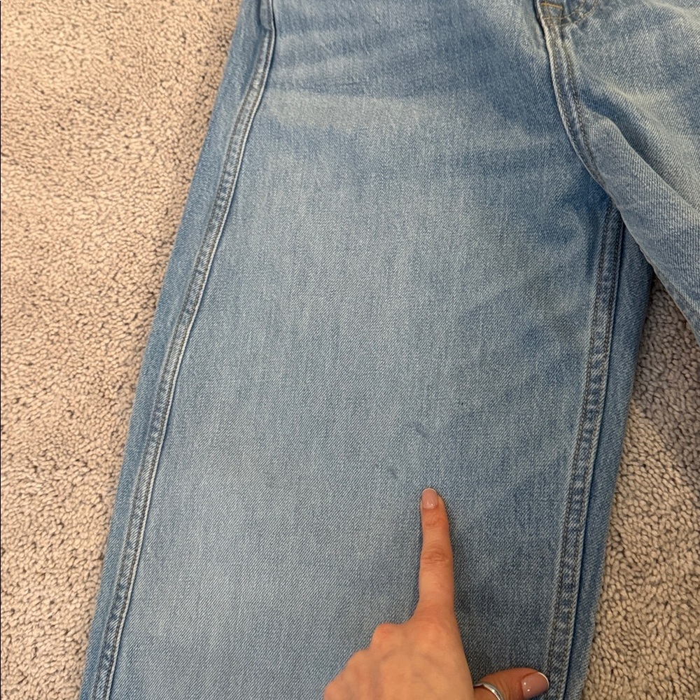 GRLFRND Austen High Rise Jeans La Brea Ave Denim Size 24 - Picture 3 of 13